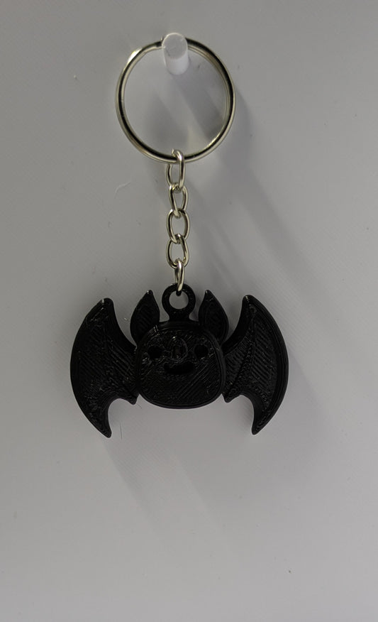 Bat keyring black
